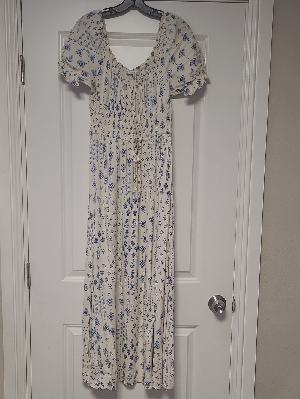 Short Sleeve Maxi Dress